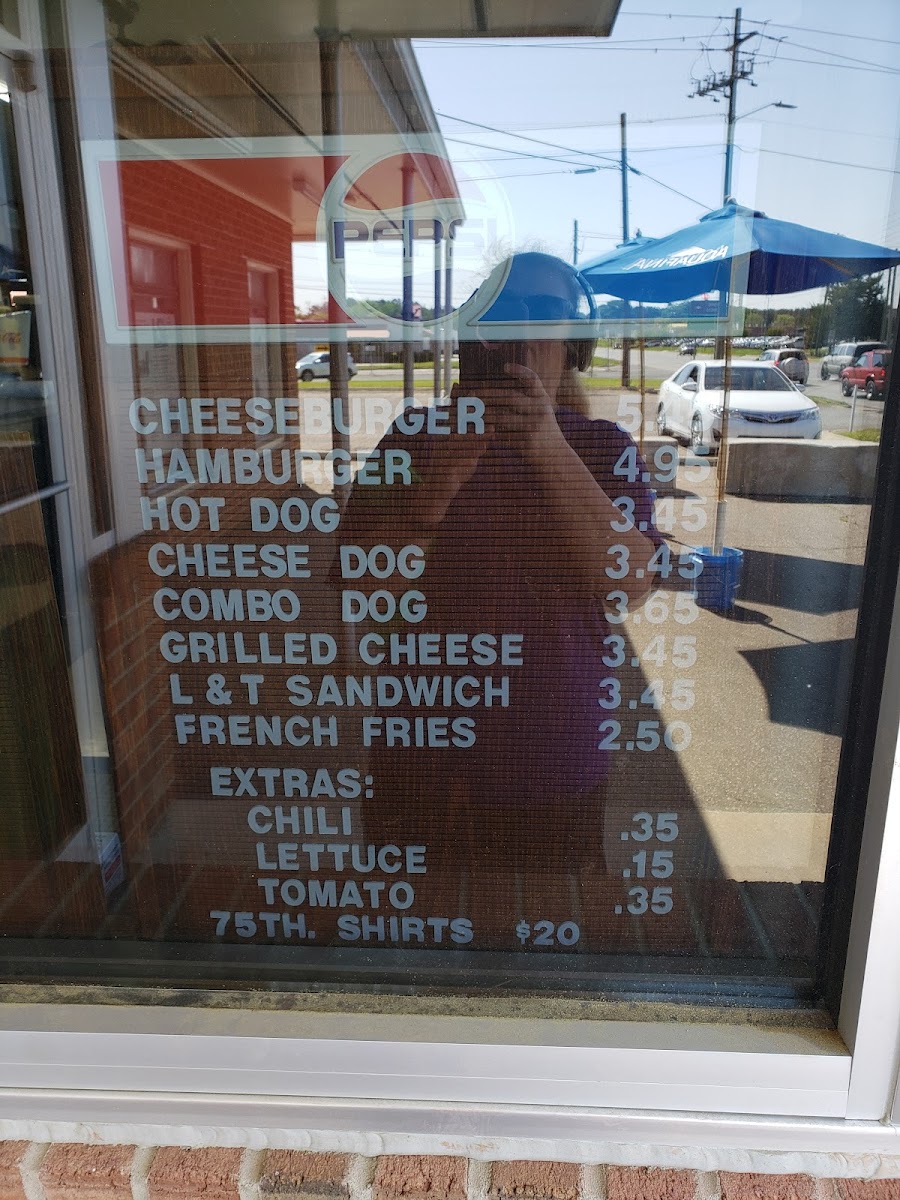 Menu Johnson's Drive-In-10