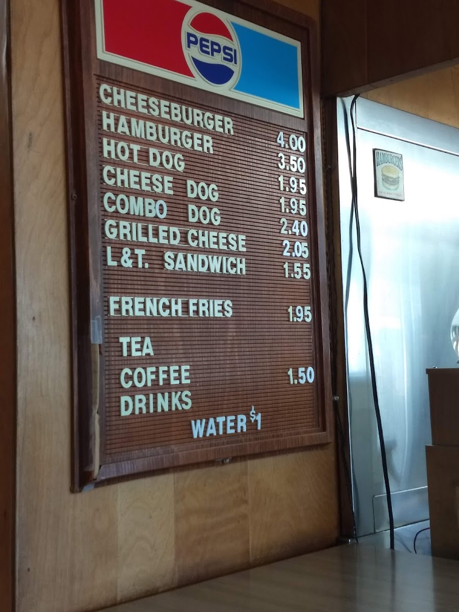 Menu Johnson's Drive-In-3