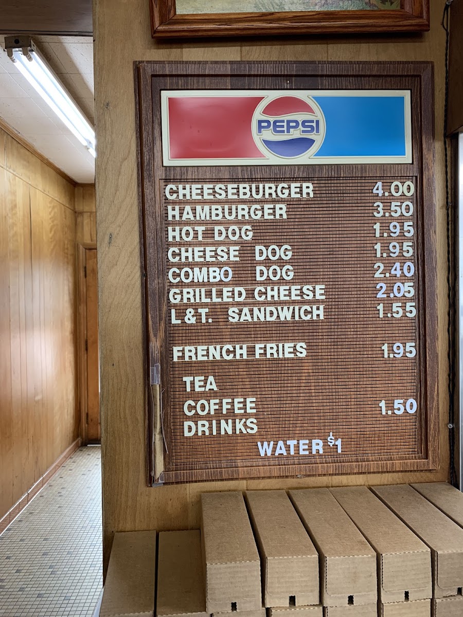 Menu Johnson's Drive-In-5