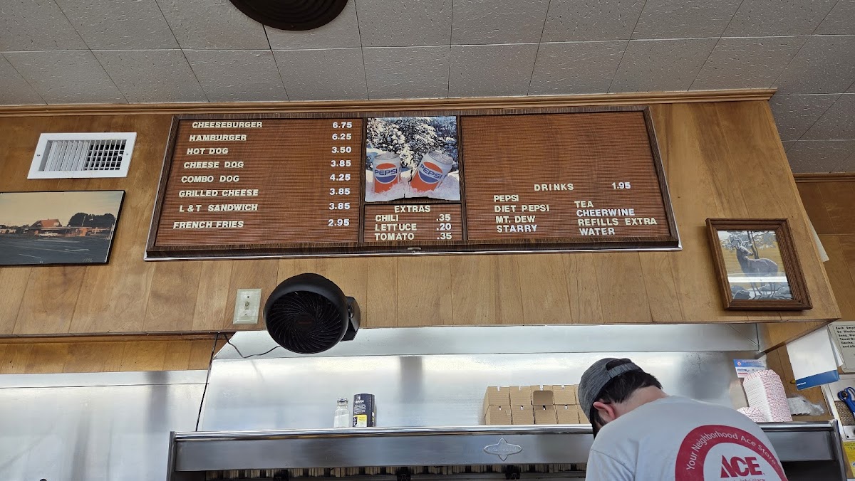 Menu Johnson's Drive-In-9